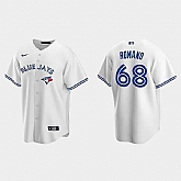 Blue Jays #68 Jordan Romano White Replica Jersey,baseball caps,new era cap wholesale,wholesale hats